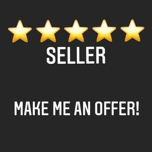 ⭐️ ⭐️ ⭐️ ⭐️ ⭐️ SELLER! Make me an offer!